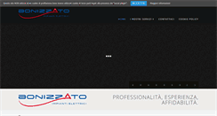 Desktop Screenshot of bonizzatoimpianti.com